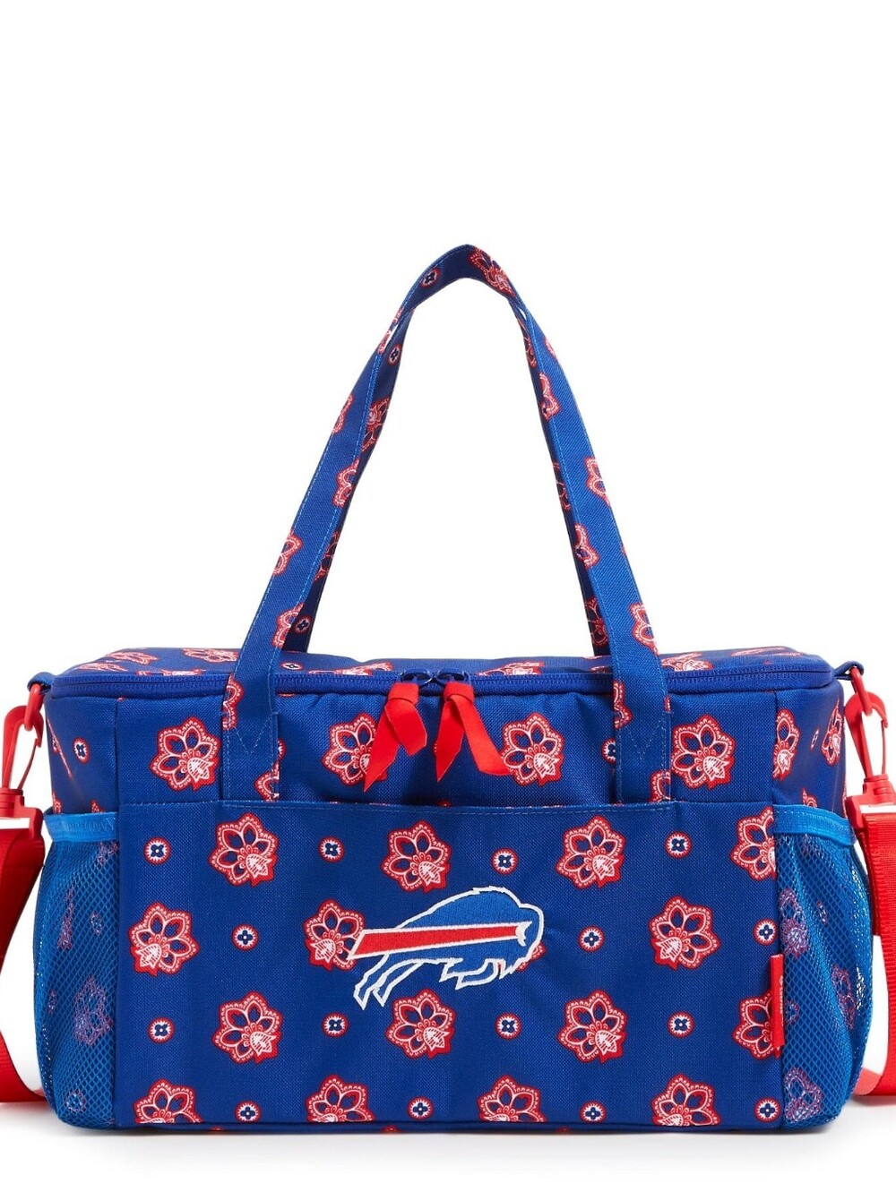 Vera Bradley Buffalo Bills- NFL Blue and Red Floral Insulated Cooler